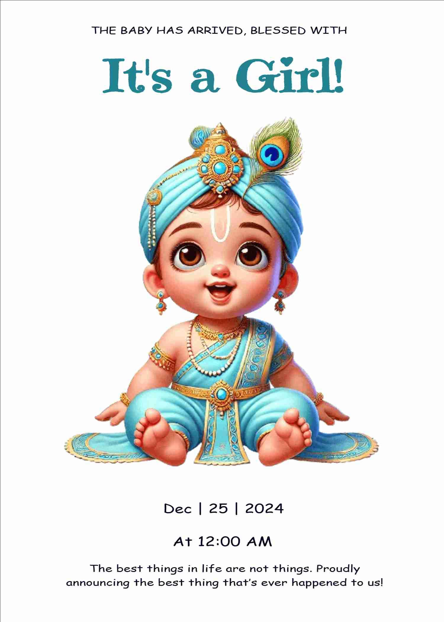 Free boy/girl cards online