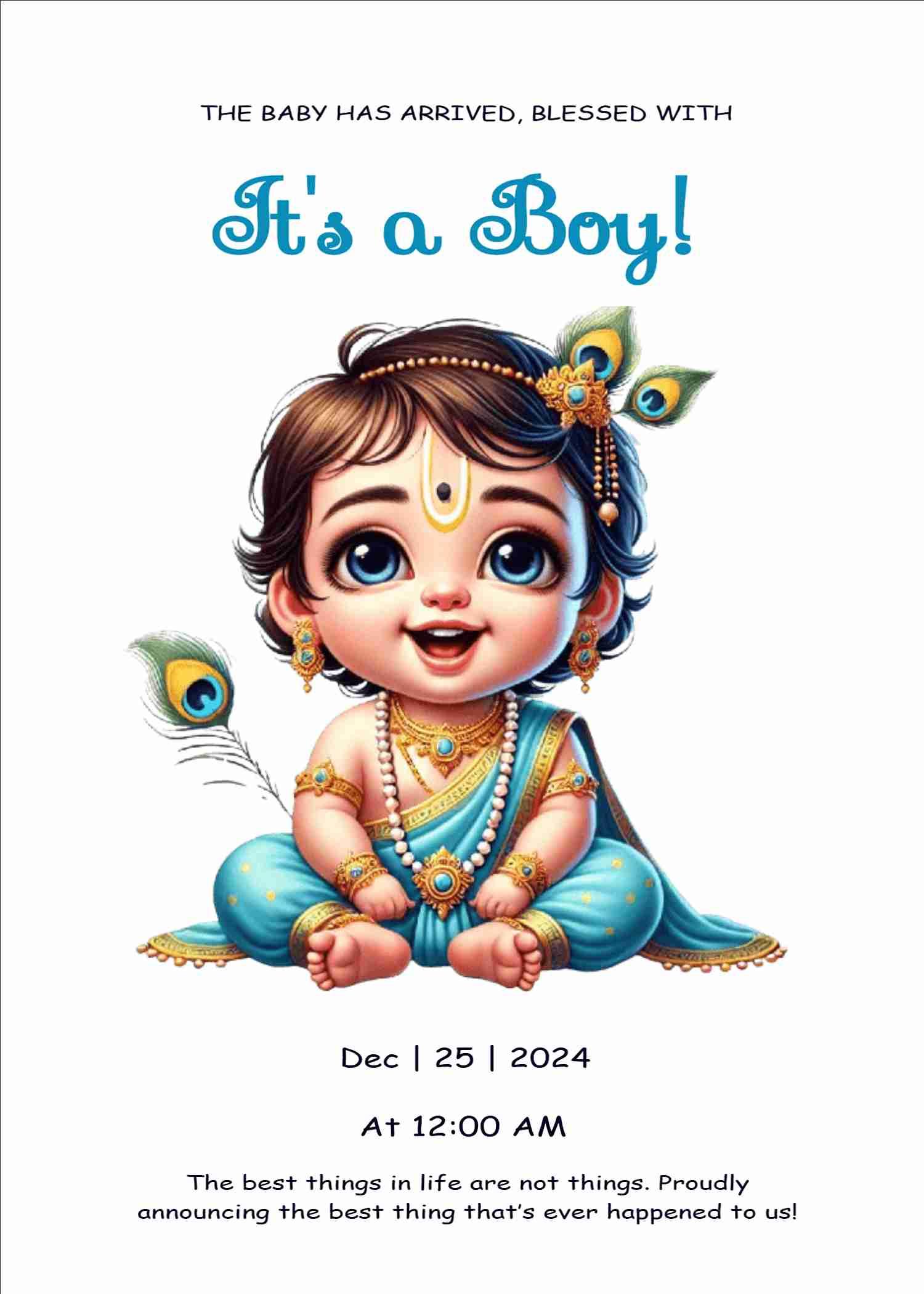 It’s a boy cards free online
